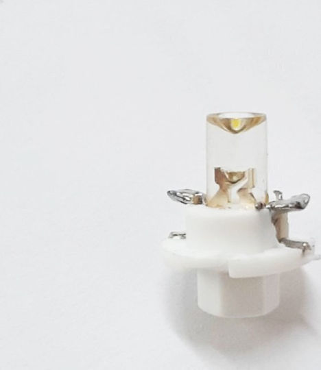M-Tech Λάμπα Αυτοκινήτου BAX-B8.4D LED Λευκό 12V 0.2W