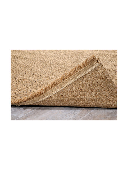 Tzikas Carpets Kenzzi 05004 Teppich Außenbereich Rechteckig Synthetisch,Polyester/Cotton/Leather Braun