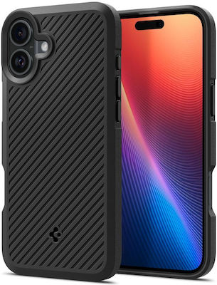 Spigen Core Armor Back Cover Silicone Black (iPhone 16)