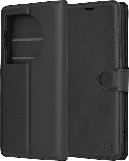 Techsuit Buchen Sie Leder Schwarz (OnePlus 12)
