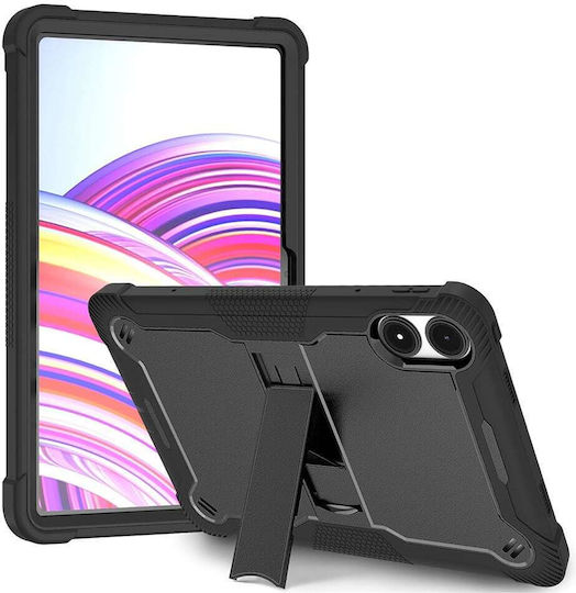 Techsuit Flip Cover Durable Blacη (Xiaomi Redmi Pad Pro, Poco Pad)
