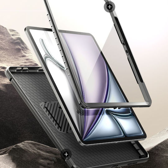 Supcase Back Cover Ανθεκτική Μαύρη (iPad Air 13" 2024/2025/2026)
