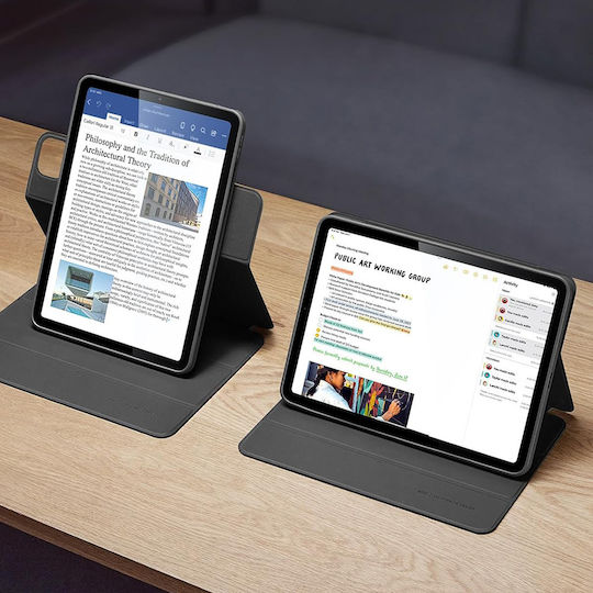 ESR Rebound Hybrid Flip Cover Weiß Für iPad Air 2020/2022 / iPad Air 11" 2024/2025/2026