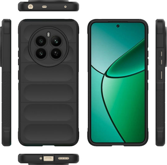 Techsuit Magic Задна корица Силикон Черен (Realme 12+)