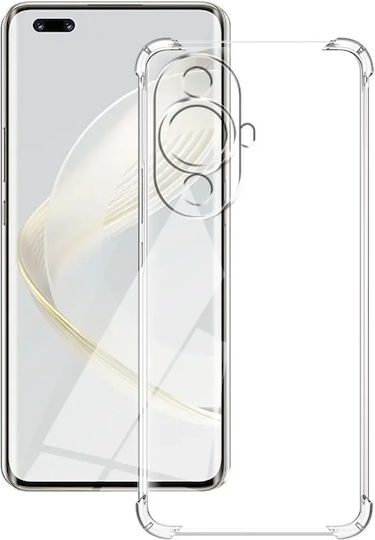 Techsuit Shockproof Clear Umschlag Rückseite Silikon Transparent (Huawei Nova 12s)