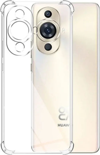 Techsuit Shockproof Clear Umschlag Rückseite Silikon Transparent (Huawei Nova 12s)