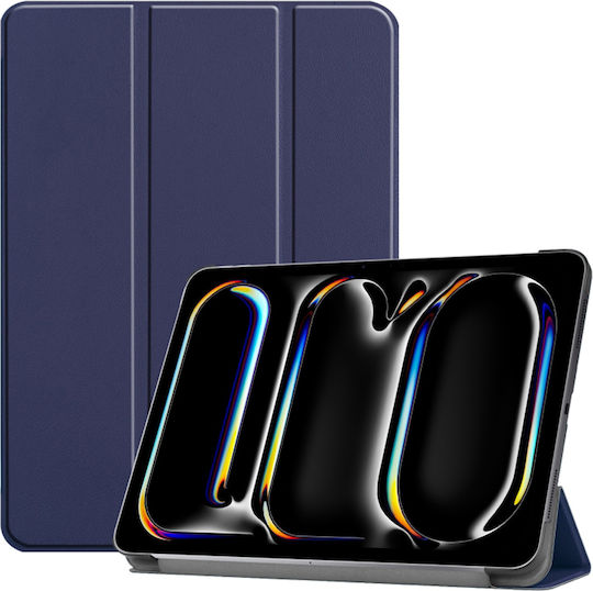 Techsuit Flip Cover Albastru (iPad Pro 2024 13" - iPad Pro 2024 13")