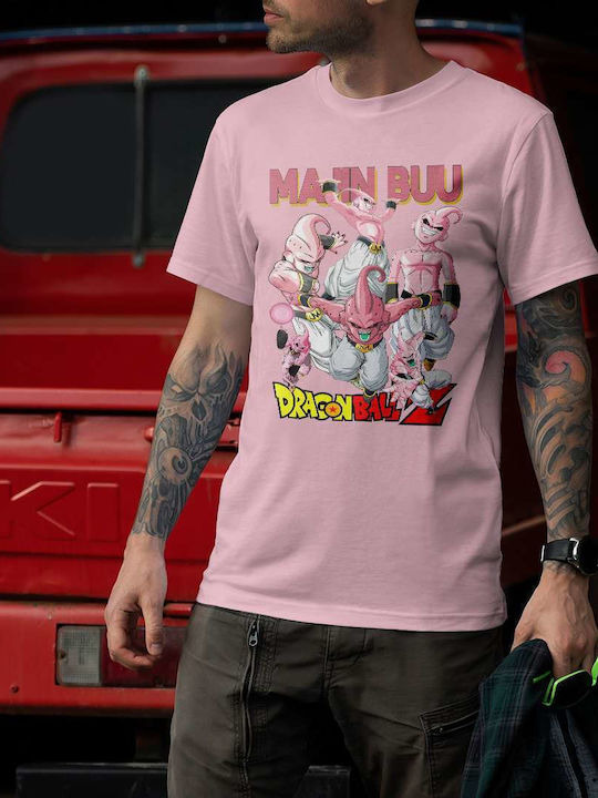 From T-shirt Dragon Ball Pink Cotton