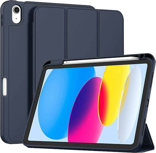 Techsuit Klappdeckel Robust Blau (iPad 2022 10,9 Zoll / iPad 2025 11") 11IPA0692