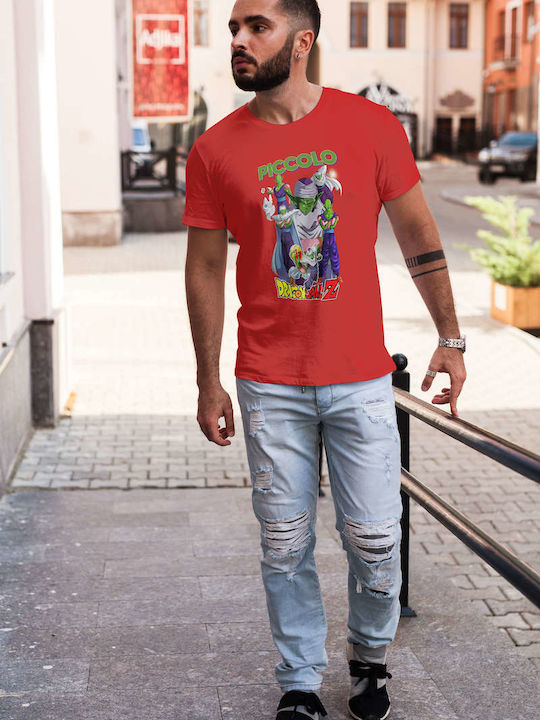 T-shirt Dragon Ball Red Cotton