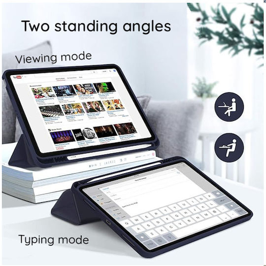 Techsuit Klappdeckel Robust Lila (Samsung Galaxy Tab A9 Plus)