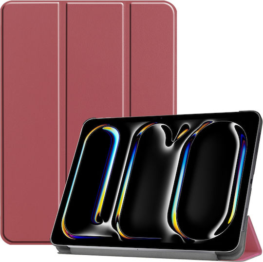 Techsuit Flip Cover Κόκκινη (iPad Pro 2024 11")