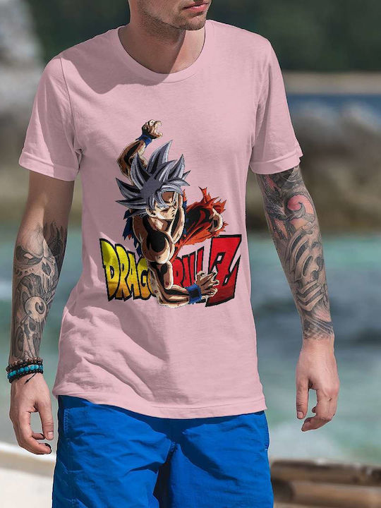 T-shirt Dragon Ball Pink Cotton