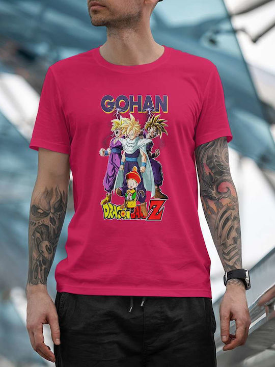 T-shirt Dragon Ball Fuchsia Cotton