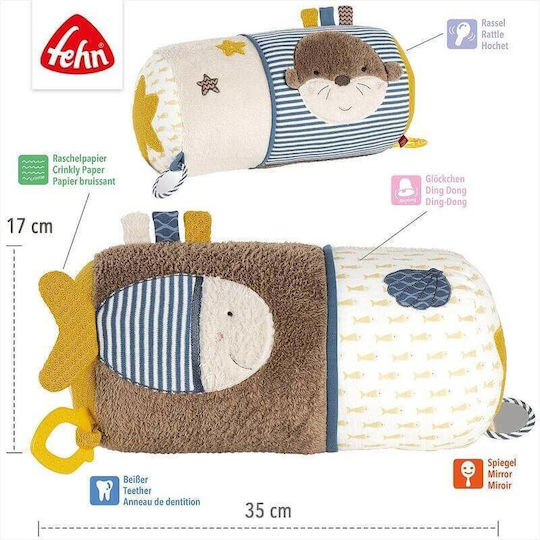 Fehn Κύλινδρος Δραστηριοτήτων Otter Theo από Ύφασμα για Νεογέννητα