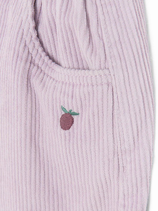 Kids' Corduroy Skirt Purple
