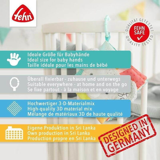 Fehn Βρεφικό Παιχνίδι Otter Theo από Ύφασμα με Μουσική και Ήχους για Νεογέννητα