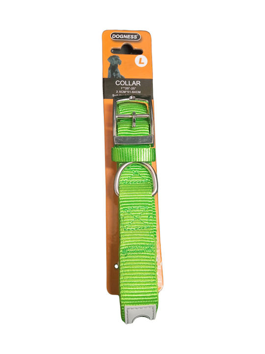 Donald Pet Care Dogness Dog Collar in Green color Large