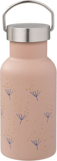 Fresk Kids Water Bottle Thermos Stainless Steel with Straw with Straw and Double Lid 350ml