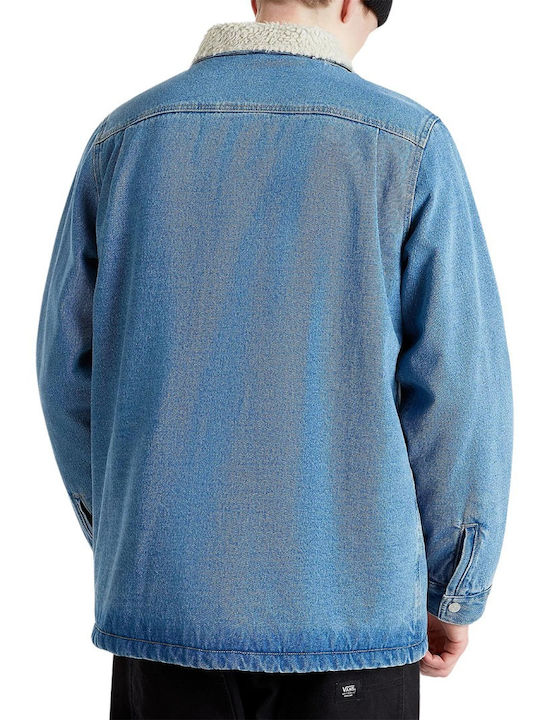 Vans Drill Chore Men's Denim Jacket Stonewash/blue