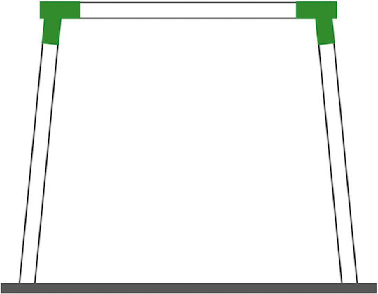 Universal Square Corner Oblique Angle Green
