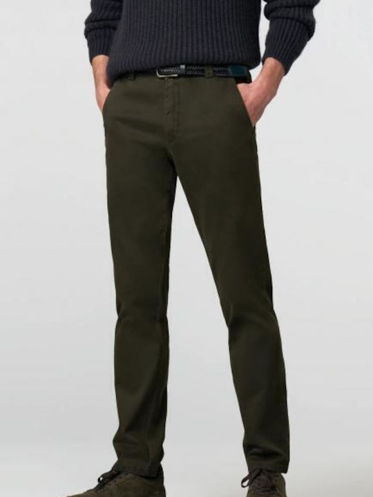 Meyer Hosen Bonn Men's Trousers Chino Laurel