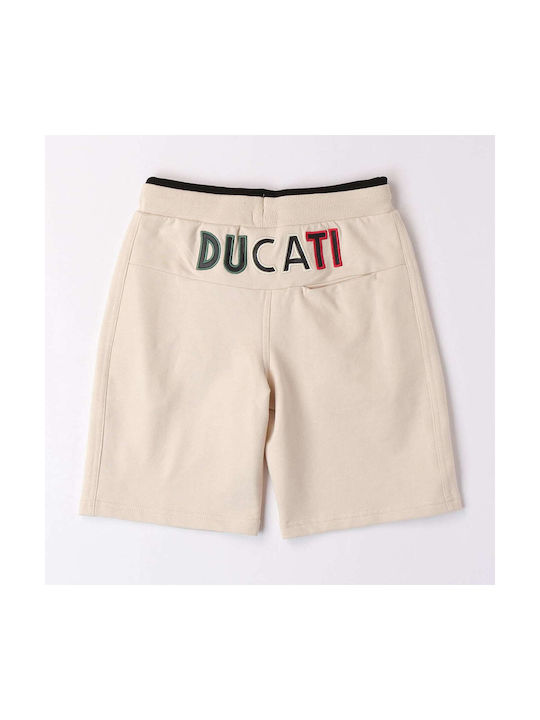 Ducati Kids Shorts/Bermuda Fabric Ecru