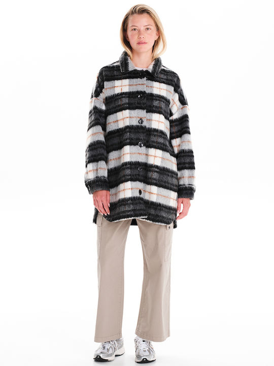 Women's Coat Oversized with Buttons