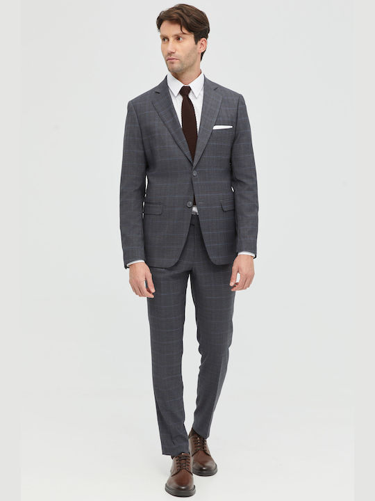 Aristoteli Bitsiani Men's Suit Slim Fit Greene