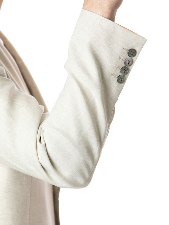 Men's Summer Suit Beige