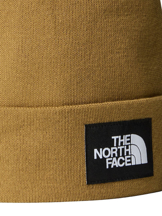 The North Face Beanie Unisex Beanie Knitted in Brown color