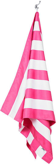 Dock & Bay Quickdry Cabana Πετσέτα Microfiber Σώματος Ροζ 200x90εκ.