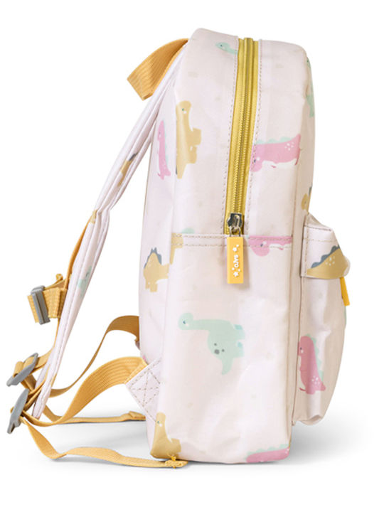 Saro Happy Dinos School Bag Backpack Kindergarten Multicolour