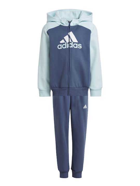 adidas Kids Sweatpants Set Blue Essentials