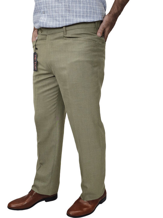 Tip Top Tailors Men's Trousers Green