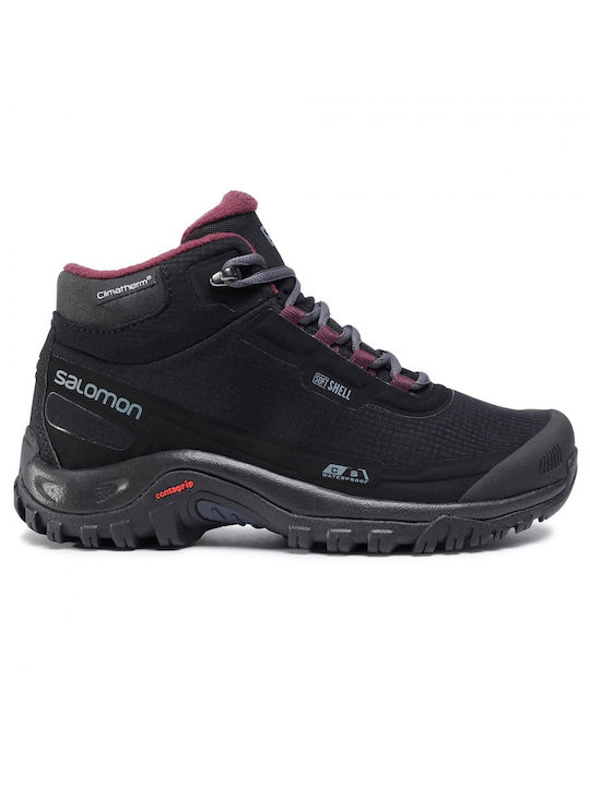 Salomon Shelter Cs Women's Hiking Shoes Waterproof Black