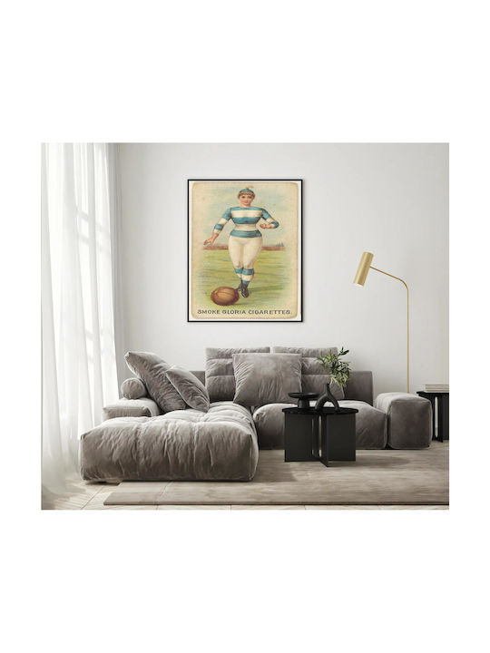 Painting From Series "Sports Girls" C190 Issued By American Cigarette Company Ltd Montreal To Promote Gloria Cigarettes 50x80
