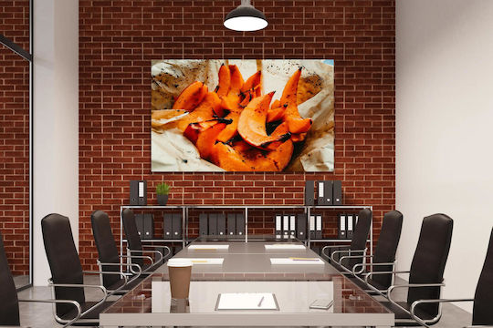 Abstract Painting Roasted Pumpkin 120x80