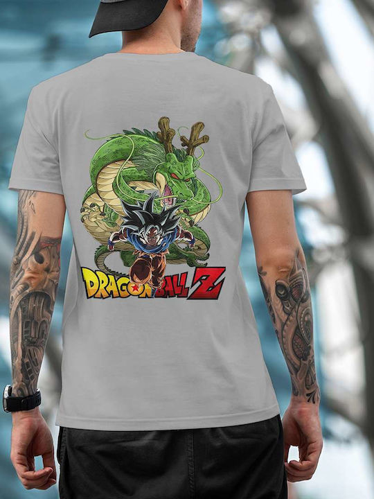 T-shirt Dragon Ball Gray Cotton