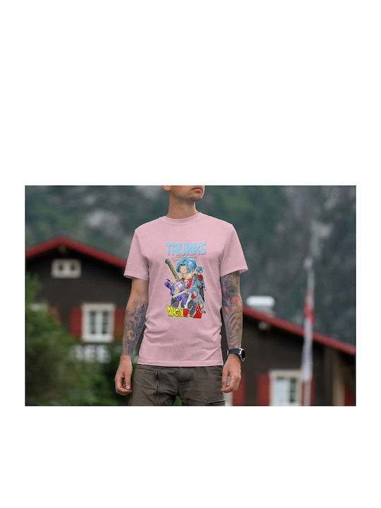 From T-shirt Dragon Ball Pink Cotton