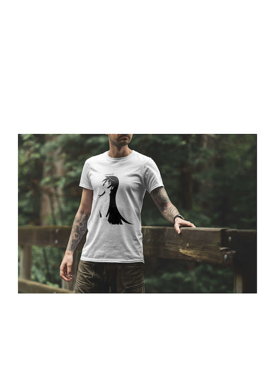 Holding Pencil T-shirt White Cotton