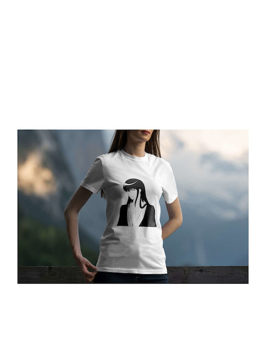 Mysterious Character T-shirt White Cotton