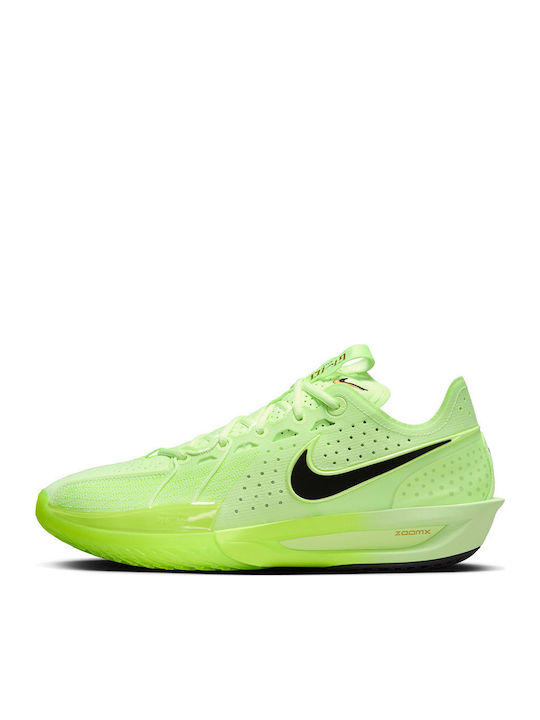 Air Zoom G.T. Cut 3 Low Basketball Shoes Black / Vintage Green / Bicoastal / Malachite