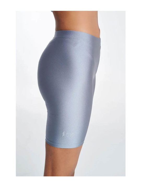 Amaryllis Women's Bike Everyday Legging Shiny Amaryllis Grey