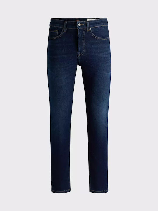 Delaware Men's Elastic Slim Fit Jeans Blue