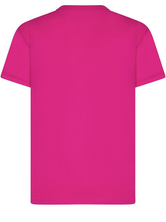DKNY Logo Μπλούζα Φούξια