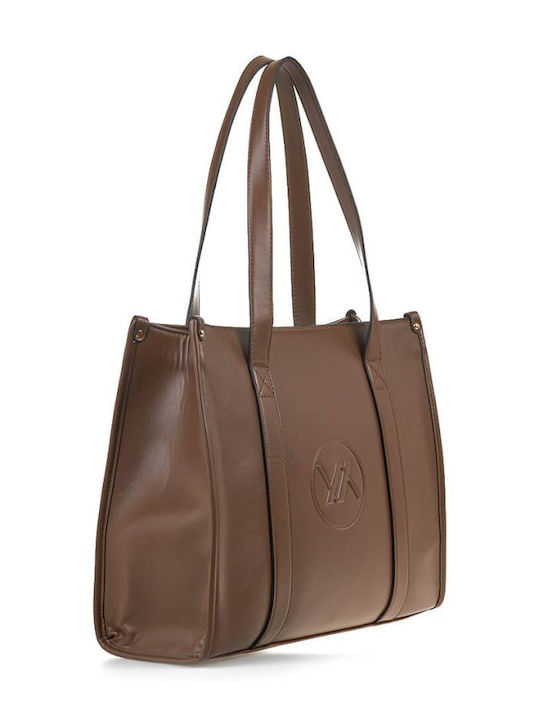 Verde Women's Bag Shoulder Brown