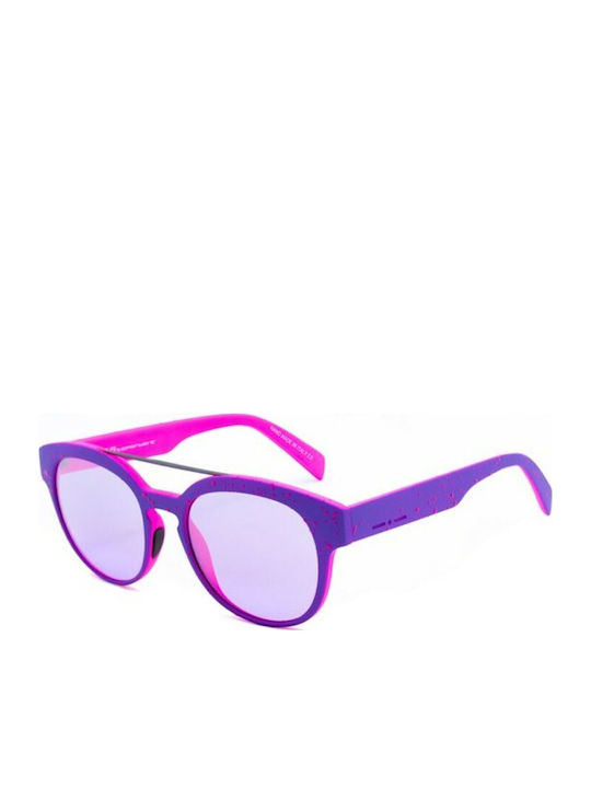 Italia Independent Women's Sunglasses with Purple Plastic Frame and Purple Lens 0900DP-018-017