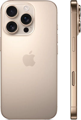 Apple iPhone 16 Pro 5G (8ГБ/128ГБ) Desert Titanium - Предварителна поръчка