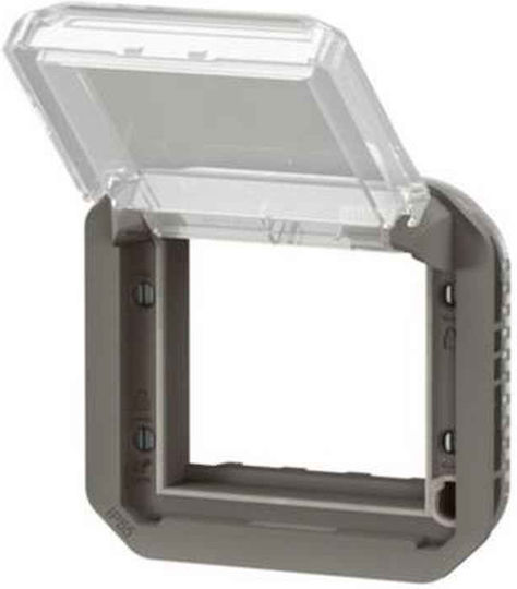 Legrand Plexo N Πλαίσιο Διακόπτη σε Γκρι Χρώμα 069880L